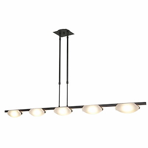 Nido-40W 5 LED Convertible Pendant-5 Inches Wide by 4 Inches Tall - 520894