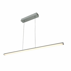 Float-22W 1 LED Pendant in Transitional Style-36 Inches Wide by 2.75 Inches Tall - 1032154
