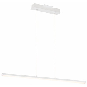 Float-30W 1 LED Pendant in Transitional Style-48 Inches Wide by 2.75 Inches Tall
