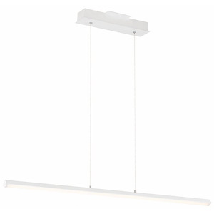 Float-30W 1 LED Pendant in Transitional Style-48 Inches Wide by 2.75 Inches Tall