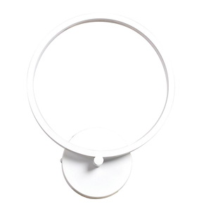Eternal-15W 1 Led Circular Wall Mount-9.88 Inches Wide By 12.5 Inches Tall