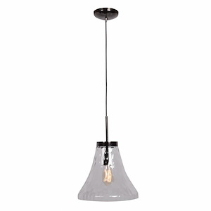 Simplicite-10W 1 LED Pendant in Transitional Style-11.75 Inches Wide by 11 Inches Tall - 936716