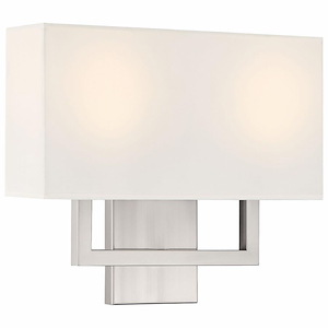 Mid Town - 34W 2 LED Wall Sconce In Transitional Style-13 Inches Tall and 15 Inches Wide - 1265474