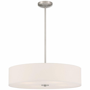Mid Town - 136W 4 LED Pendant In Transitional Style-5.5 Inches Tall and 24 Inches Wide - 1265478