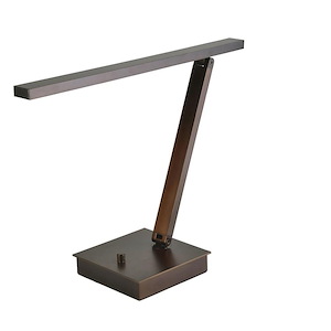 TaskWerx-6.3W 1 LED Linear Task Lamp-7 Inches Wide by 14 Inches Tall