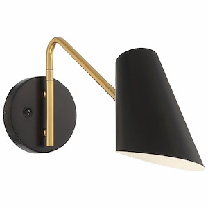 Eames - 7W 1 LED Reading Light In Contemporary Style-7 Inches Tall and 4.75 Inches Wide