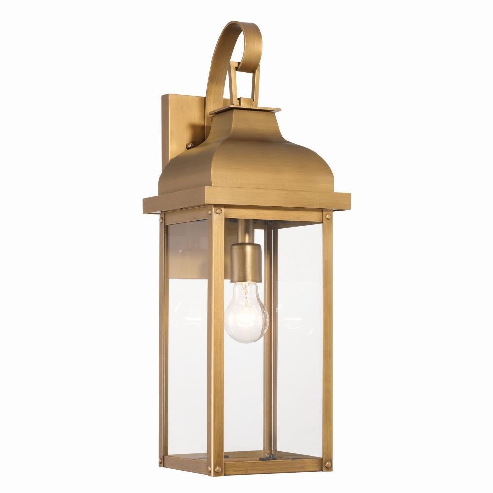 Madrid - 1 Light Outdoor Wall Mount-17.5 Inch Tall and 6 Inch Wide