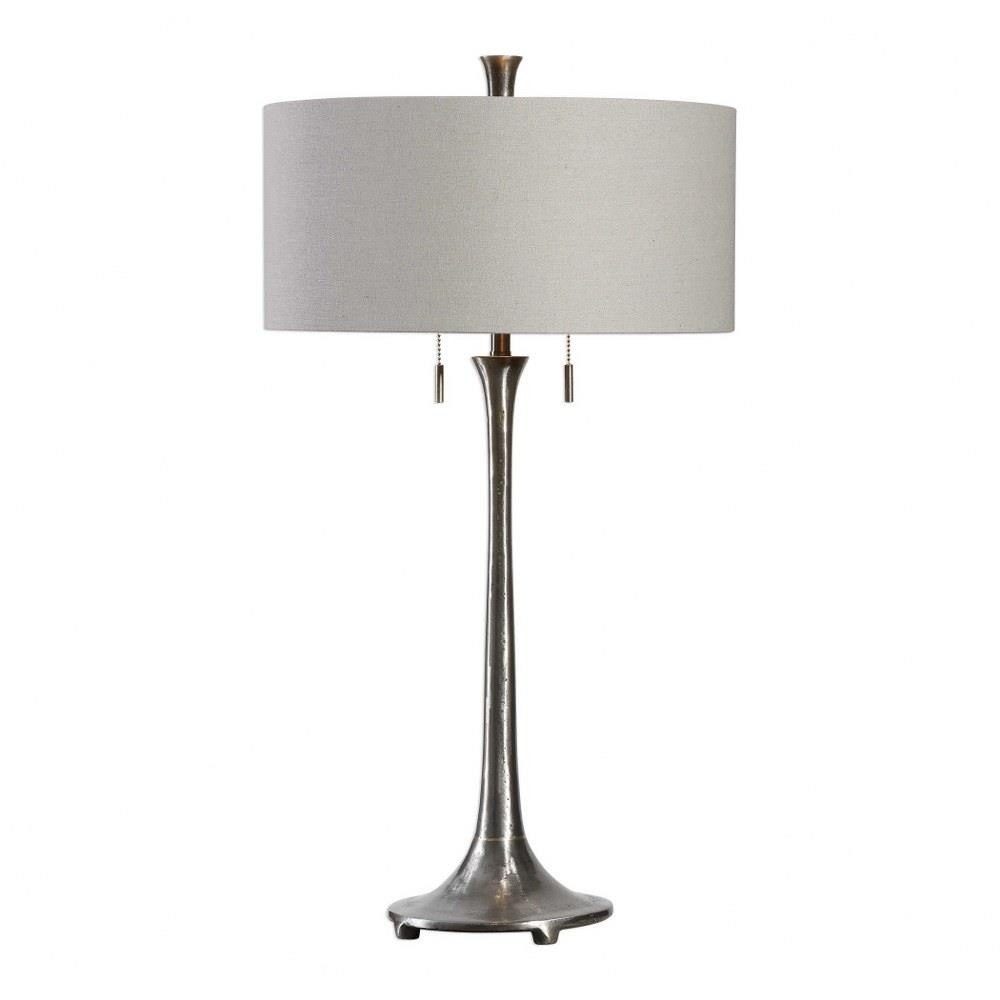 Clay Ground - 2 Light Table Lamp - 17 inches wide by 17 inches deep