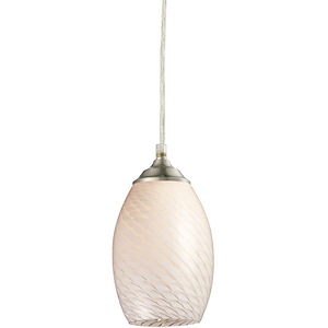 Ardern Terrace - 1 Light Mini Pendant in Seaside Style - 5 Inches Wide by 8 Inches High - 1261466