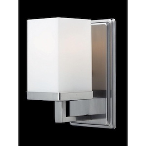 Cliff Hawthorns - 1 Light Bathroom Light in Fusion Style - 4.5 Inches Wide by 8 Inches High - 1258475