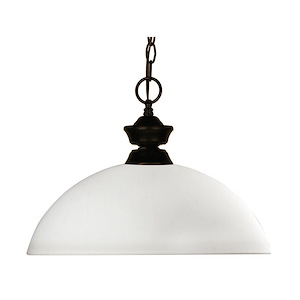 Barley Close - 1 Light Pendant in Classical Style - 14 Inches Wide by 11 Inches High - 1261768