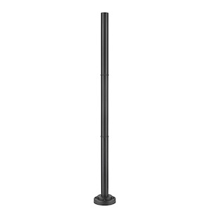 Leopold Ridgeway - Outdoor Post in Contemporary Style - 75.6 Inches High - 1261546