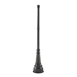Leopold Ridgeway - Outdoor Post in Industrial Style - 14.17 Inches Wide by 84.25 Inches High - 1260664
