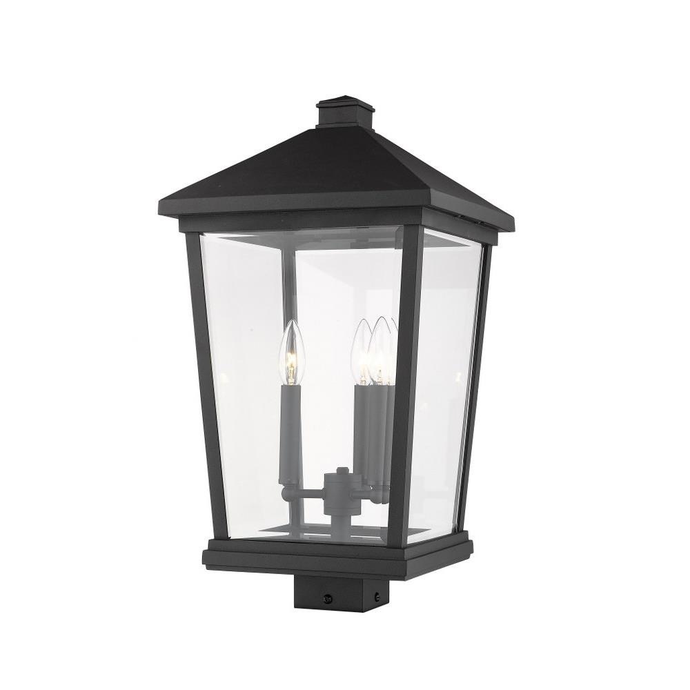 Lantern 12 in. Wide Exterior Post Light