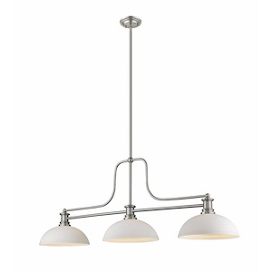 Hoover Drive - 3 Light Chandelier In Restoration Style-21 Inches Tall and 13.25 Inches Wide - 1262586