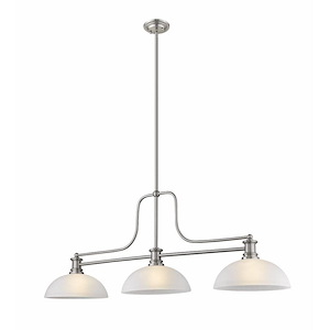 Hoover Drive - 3 Light Chandelier In Restoration Style-21 Inches Tall and 13.25 Inches Wide - 1258122