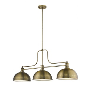 Hoover Drive - 3 Light Chandelier in Restoration Style - 13.25 Inches Wide by 21 Inches High - 1257583