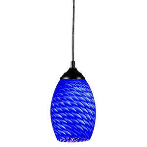 Ardern Terrace - 1 Light Mini Pendant in Seaside Style - 5 Inches Wide by 8 Inches High - 1257340