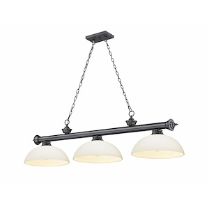 Frodingham South Road - 3 Light Billiard In Traditional and Classical Style-18.75 Inches Tall and 14 Inches Wide - 1257134