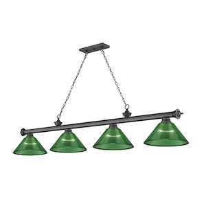 Frodingham South Road - 4 Light Billiard In Traditional and Classical Style-18.75 Inches Tall and 14 Inches Wide - 1259463