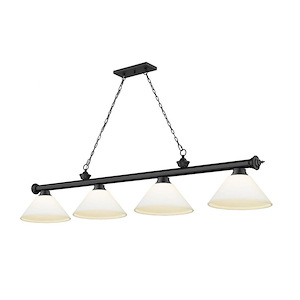 Frodingham South Road - 4 Light Billiard In Traditional and Classical Style-18.75 Inches Tall and 14 Inches Wide - 1258748