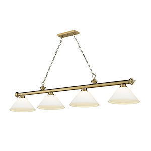 Frodingham South Road - 4 Light Billiard In Traditional and Classical Style-18.75 Inches Tall and 14 Inches Wide - 1257532