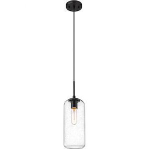 Dykemoor Drove - 1 Light Pendant In Mid-Century Modern Style-17 Inches Tall and 5.25 Inches Wide - 1258789