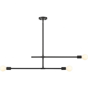 Hampshire Ridge - 3 Light Chandelier In Sleek Style-8 Inches Tall and 4.75 Inches Wide - 1262807