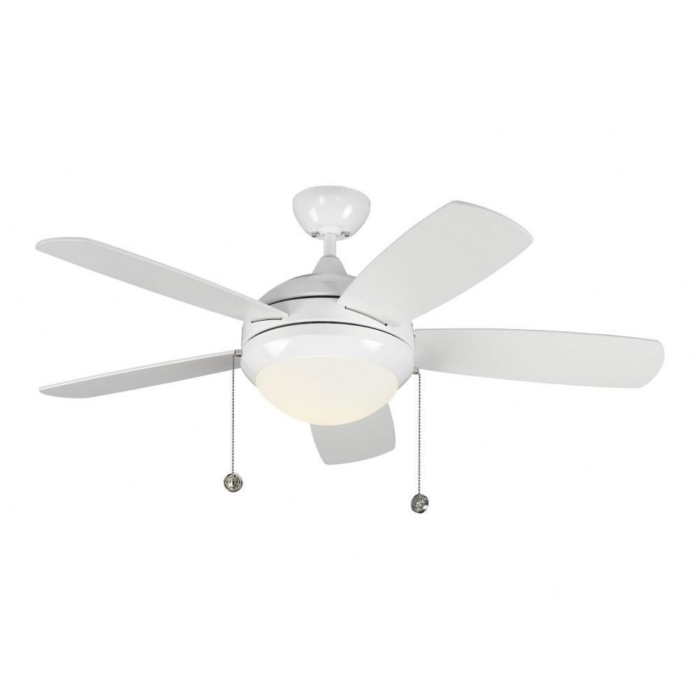 44 Inch Ceiling Fan with Light Kit - Traditional Style 5-Blade Ceiling Fan with Pull Chain