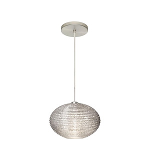 Pape 10-One Light Cord Pendant with Flat Canopy-10.25 Inches Wide by 6.88 Inches High