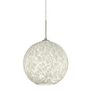 Coco 12-One Light Cord Pendant-11.75 Inches Wide by 11.5 Inches High