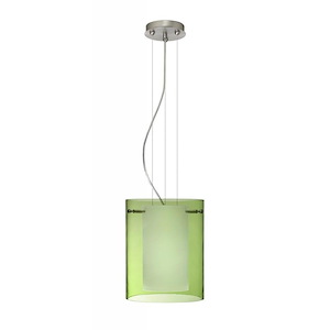 Pahu 8-One Light Cable Pendant with Flat Canopy-7.88 Inches Wide by 9.88 Inches High