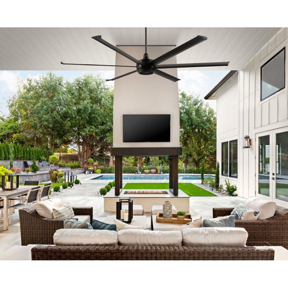 Big Ass Fans - MK-TRB1-052 - Turbo6 - 6 Blade Ceiling Fan-19 Inch Tall ...