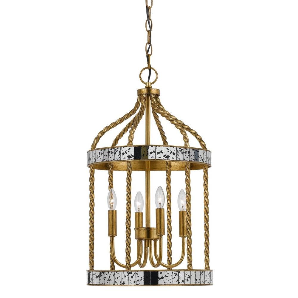 Cal Lighting - FX-3599-4 - Glenwood-Four Light Pendant-13 Inches