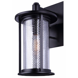 JONATHAN Y 52-in Black with Ashwood/Brown Blades LED Indoor