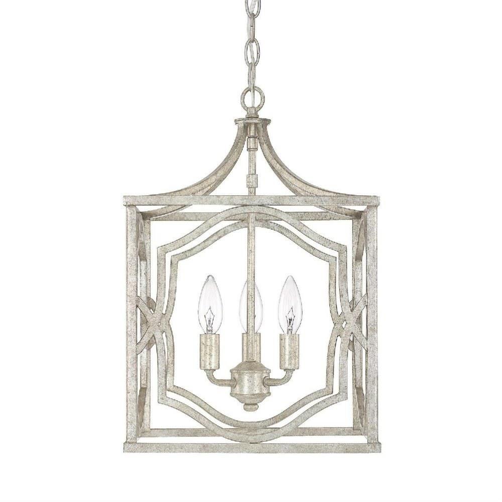 Blakely - 3 Light Dual Mount Foyer - in Transitional style - 12 high by 17.75 wide