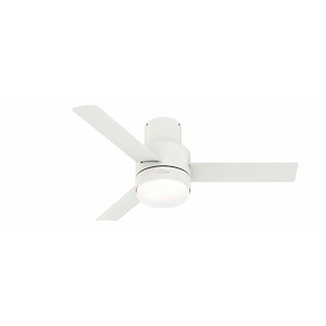 Gilmour - 3 Blade Ceiling Fan with Light Kit In Casual style-13.96 Inches Tall and 44 Inches Wide