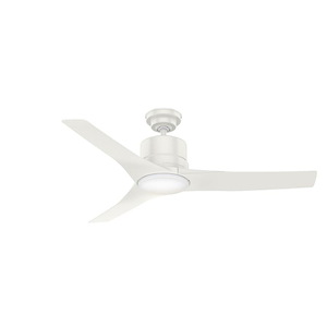 Piston - 3 Blade Ceiling Fan with Light Kit In Casual style-12.71 Inches Tall and 52 Inches Wide