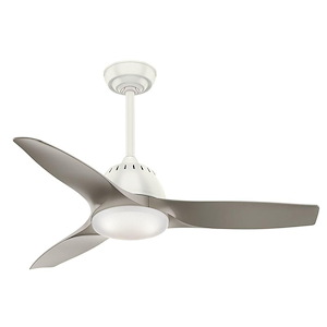 Wisp - 3 Blade 44 Inch Ceiling Fan with Handheld Control in Modern Casual Style and includes 3 Motor Speed settings - 515087