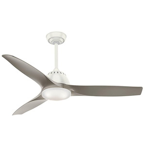 Wisp - 3 Blade 52 Inch Ceiling Fan with Handheld Control in Modern Casual Style and includes 3 Motor Speed settings - 515086