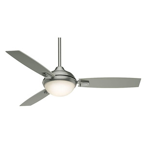 Verse - 3 Blade 54 Inch Ceiling Fan with Handheld Control in Modern Style and includes 3 Motor Speed settings