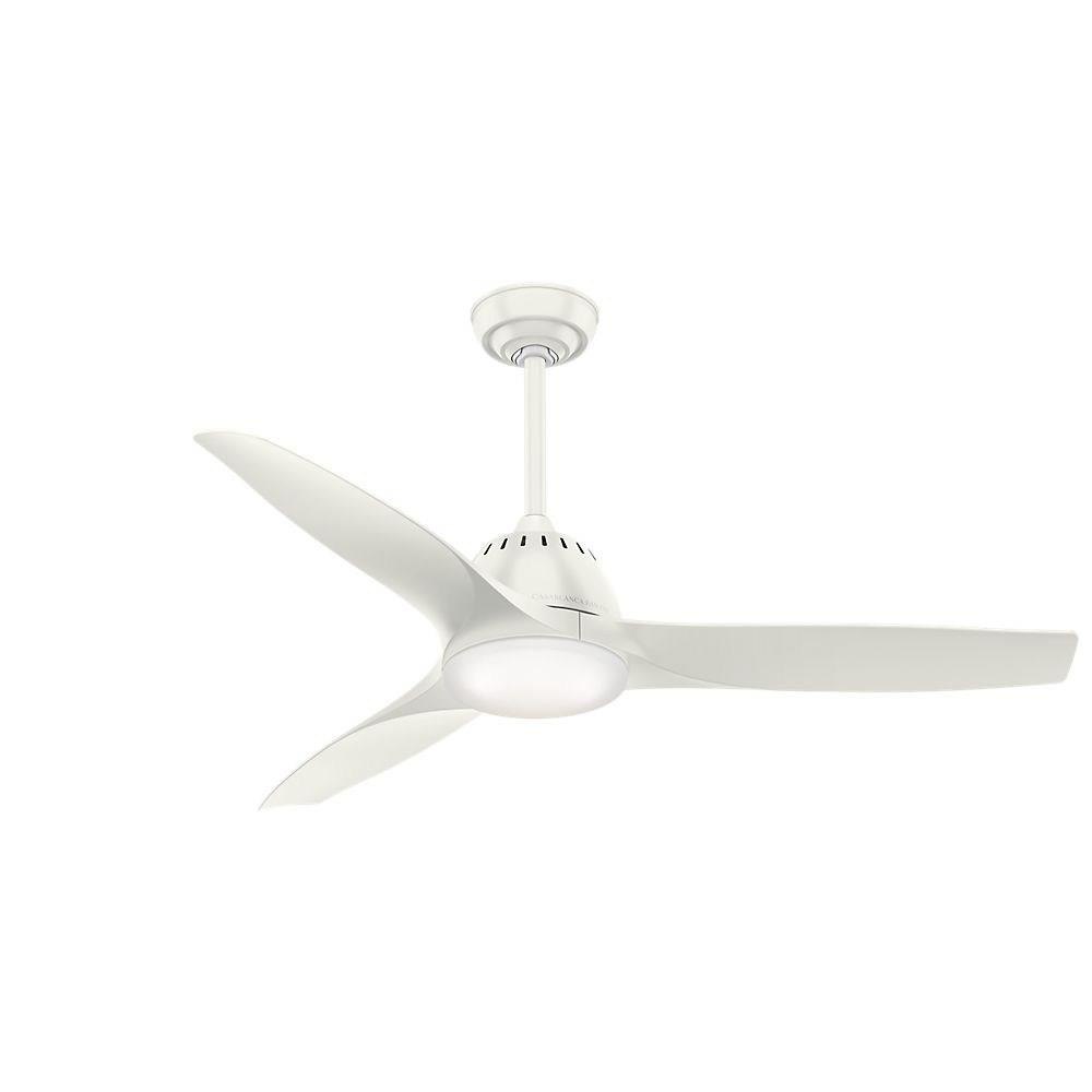 Wisp - 3 Blade 52 Inch Ceiling Fan with Handheld Control in Modern Casual  Style and includes 3 Motor Speed settings