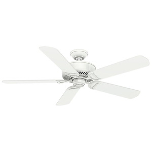 Panama Dc - 5 Blade 54 Inch Ceiling Fan With Handheld Control In Rustic Industrial Style And Includes 5 Motor Speed Settings