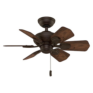 Wailea - 6 Blade 31 Inch Ceiling Fan With Pull Chain Control In Traditional Casual Style And Includes 6 Motor Speed Settings - 424398