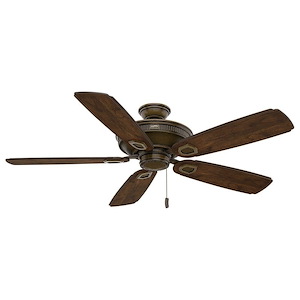 Heritage - 5 Blade 60 Inch Ceiling Fan In Farmhouse Traditional Style And Includes 5 Motor Speed Settings - 424397