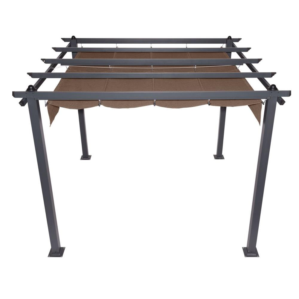 Coolaroo - aurora - Aurora Pergola 8 Foot 9 Inch by 9 Foot 1 Inch