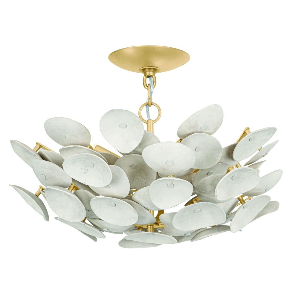 Aimi - 3 Light Semi-Flush Mount-11.5 Inches Tall and 20.25 Inches Wide