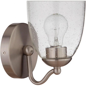 Hillridge - One Light Wall Sconce in Traditional Style - 5.5 inches wide by 9.5 inches high - 921757