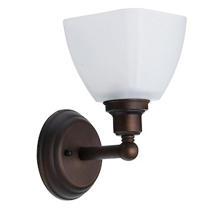 Bradley - One Light Wall Sconce - 5.38 inches wide by 9.75 inches high