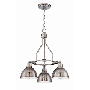Timarron - Three Light Chandelier - 22 inches wide by 22 inches high - 602206